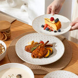 Lydia 16 Piece Antique White Dinnerware Set