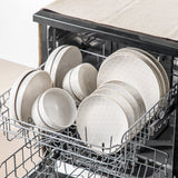 Lydia 32 Piece Antique White Dinnerware Set