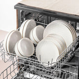 Lydia 32 Piece Antique White Dinnerware Set