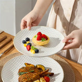 Lydia 16 Piece Antique White Dinnerware Set