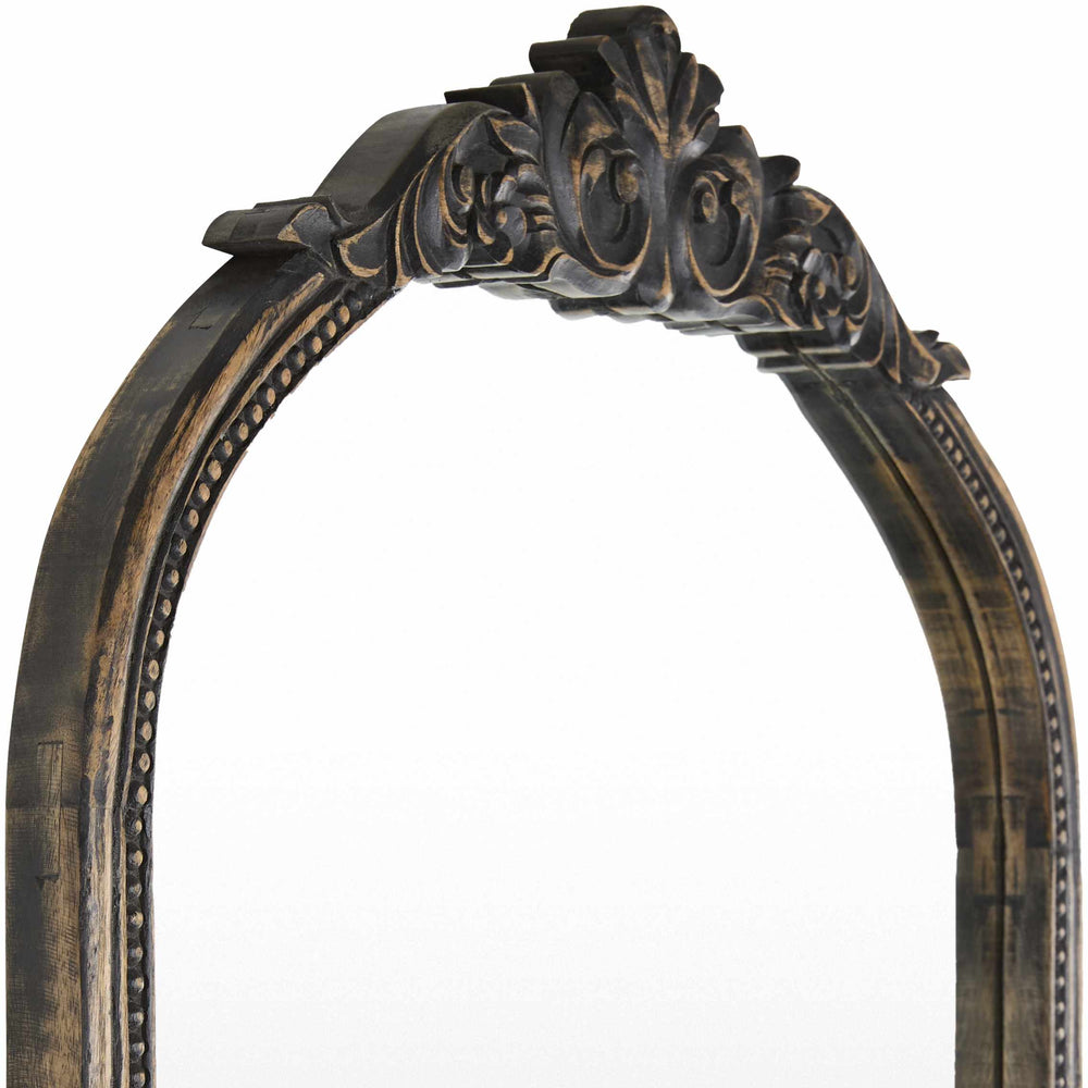 Leutesdorf Dark Red Full Length Mirror