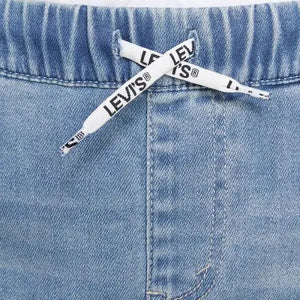 Levi's Boys' Skinny Fit Bermuda Jean Denim Shorts, Blue