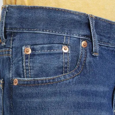 Levi's Boys' 511 Unbasic Bermuda Jean Denim Shorts, Blue