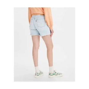 Levi's Women's 501 High Rise Denim Jean Shorts Regular Fit Heavyweight