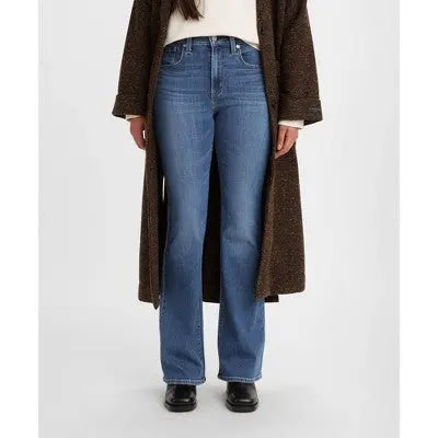 Levi's Women's 726 High Rise Standard Fit Flare Leg Full Jeans Heavyweight