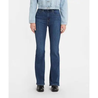Levi's Women's 726 High Rise Standard Fit Flare Leg Full Jeans Heavyweight