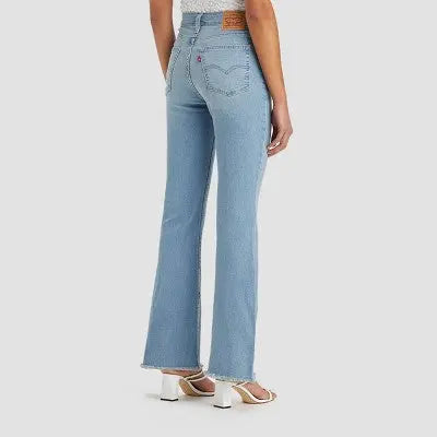 Levi's Women's 726 High Rise Standard Fit Flare Leg Full Jeans Heavyweight