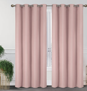 2 Pack - 55" x 84" Solid Thermal Blackout Panels (19 Colors)