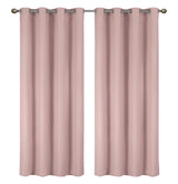 2 Pack - 55'' X 84'' Solid Thermal Blackout Panels (19 Colors)