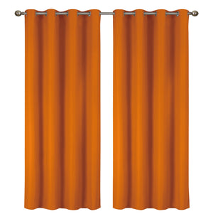 2 Pack - 55" x 84" Solid Thermal Blackout Panels (19 Colors)