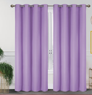 2 Pack - 55" x 84" Solid Thermal Blackout Panels (19 Colors)