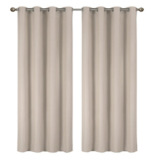 2 Pack - 55" x 84" Solid Thermal Blackout Panels (19 Colors)
