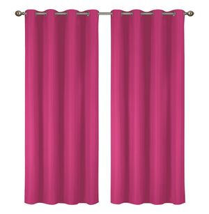 2 Pack - 55" x 84" Solid Thermal Blackout Panels (19 Colors)