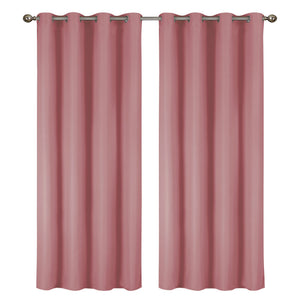 2 Pack - 55" x 84" Solid Thermal Blackout Panels (19 Colors)