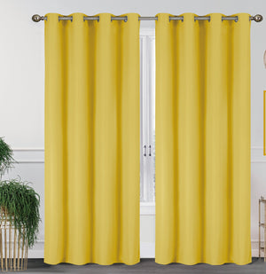 2 Pack - 55" x 84" Solid Thermal Blackout Panels (19 Colors)