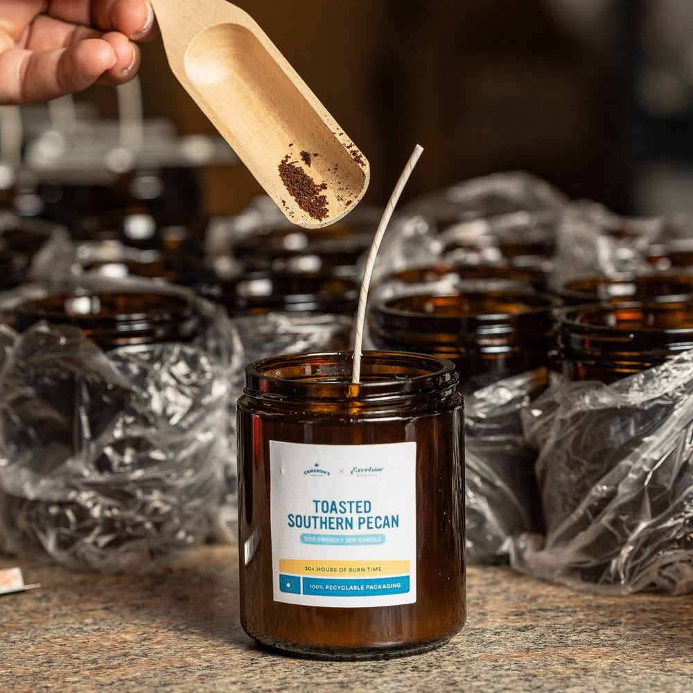 Toasted Southern Pecan Coffee Soy Candle