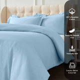 1200 Thread Count Egyptian Cotton Solid Duvet Cover Set - Egyptian Cotton Duvet Cover Set by Superior