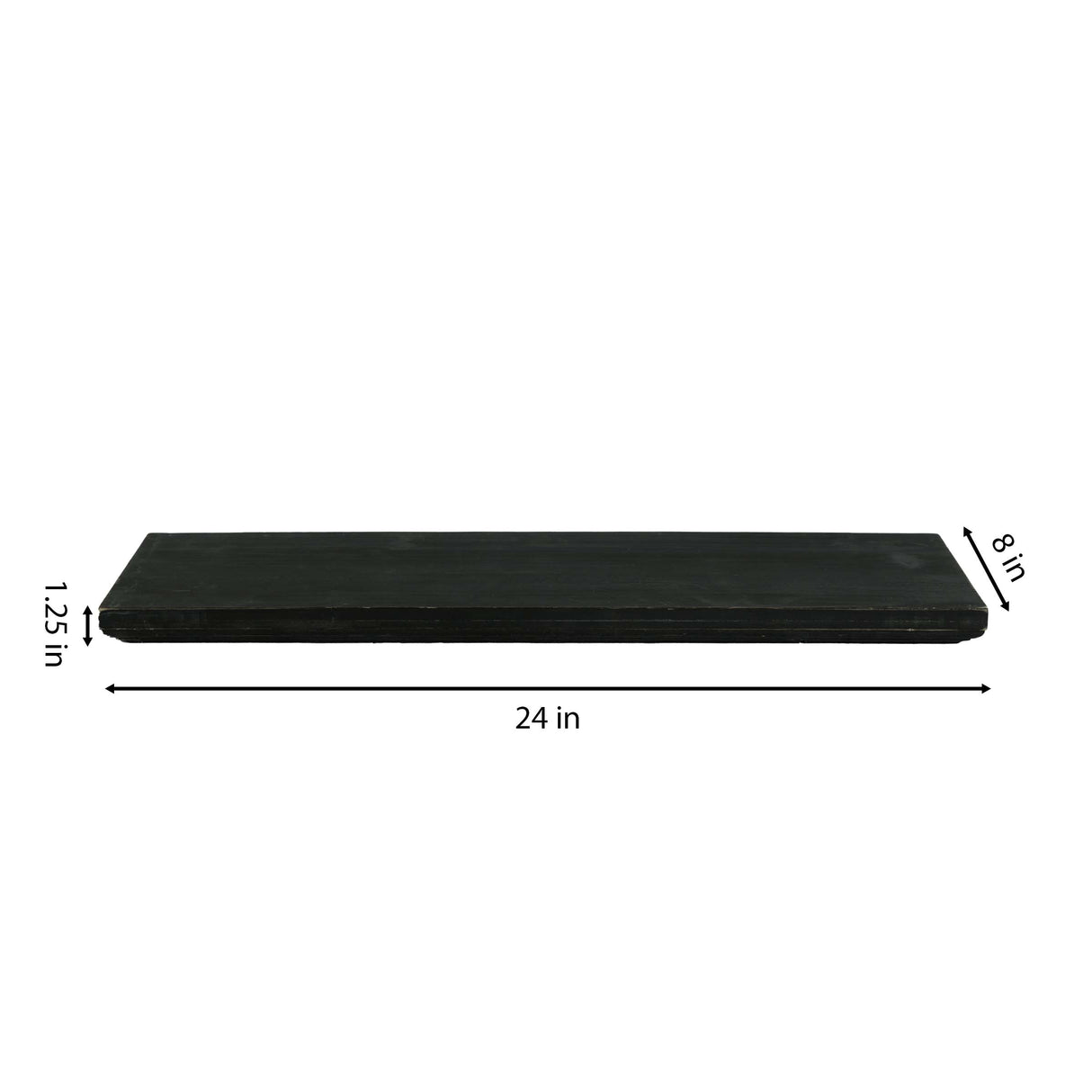 Foster 24" black shelf