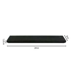 Foster 24" black shelf