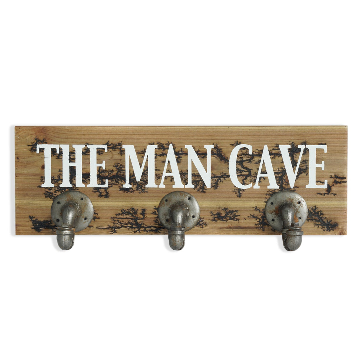 Man cave pipe hook wall art