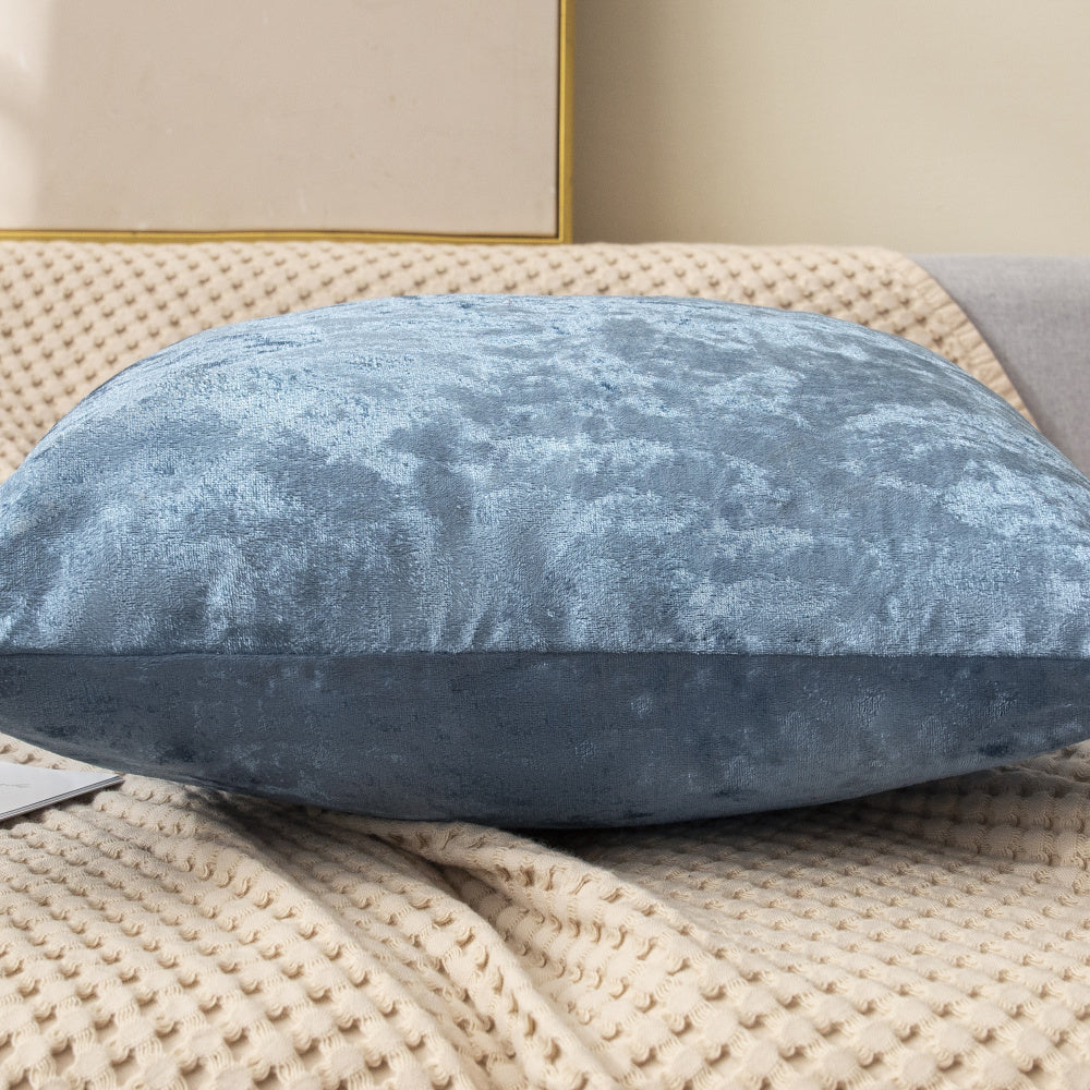 Set of 2  Velvet Home Decoration Throw Pillows (With 450g Inserts) size 18"x18"