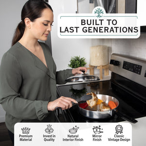 10 Inch Sauté Pan with Lid