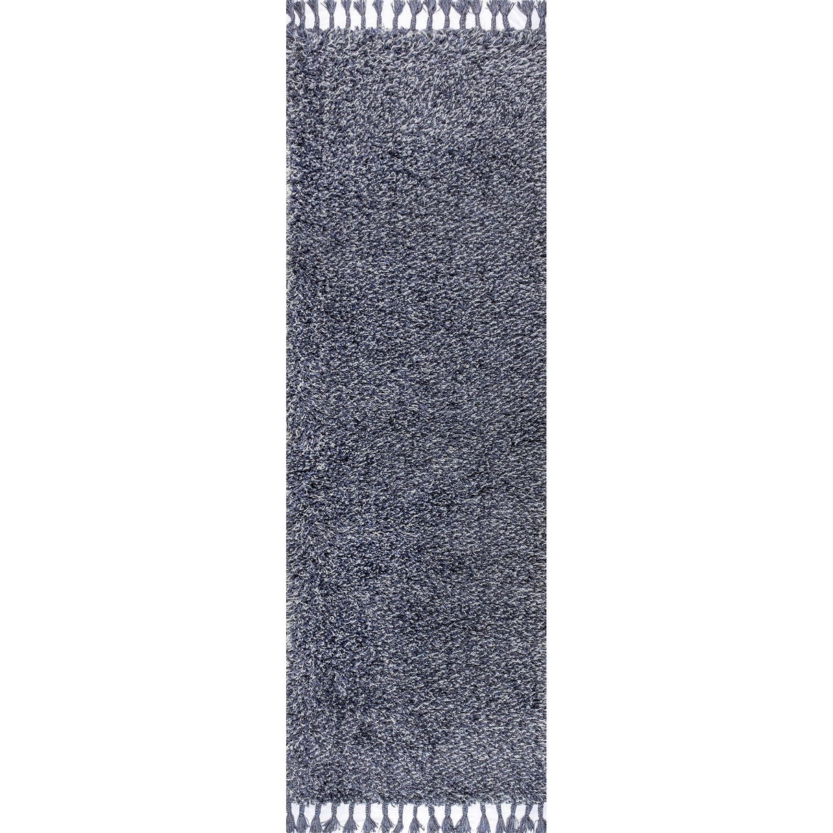 Mercer Shag Plush Tassel Runner Rug