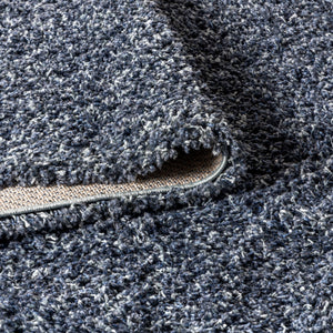 Mercer Shag Plush Tassel Area Rug 3x5 Charcoal