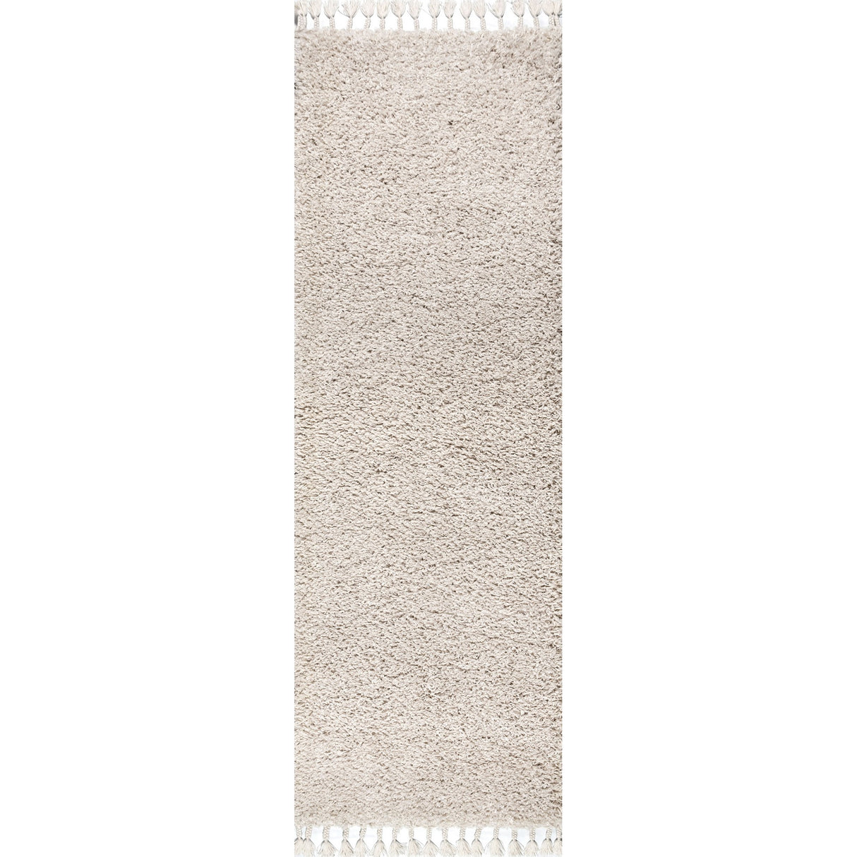 Mercer Shag Plush Tassel Runner Rug