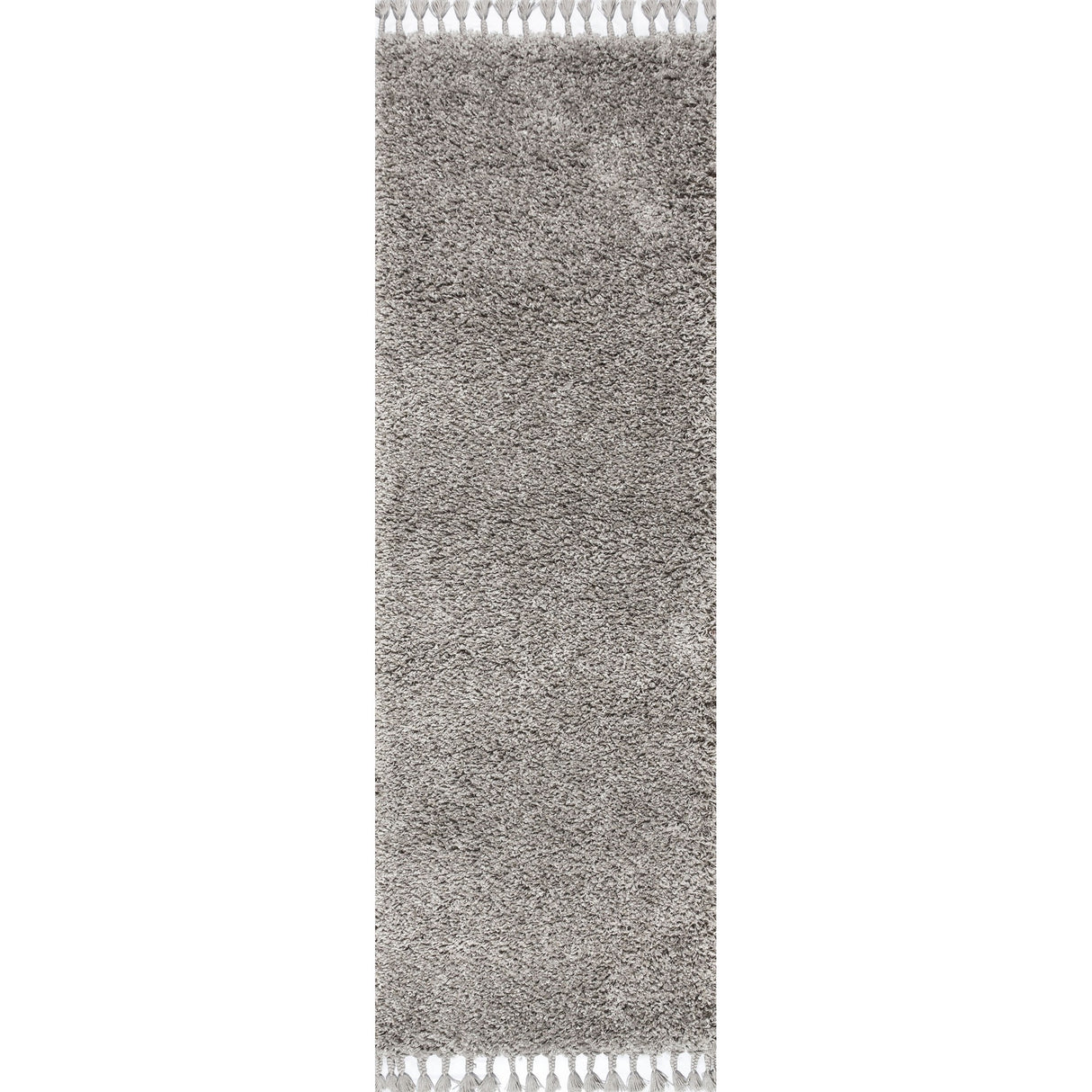 Mercer Shag Plush Tassel Runner Rug