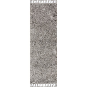 Mercer Shag Plush Tassel Runner Rug