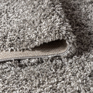 Mercer Shag Plush Tassel Area Rug 3x5 Charcoal