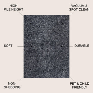 Mercer Shag Plush Area Rug