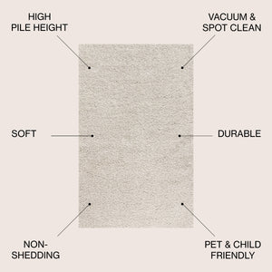 Mercer Shag Plush Area Rug