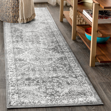 Modern-Persian-Vintage-Medallion-Runner-Rug-Runner-Rugs