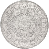Modern Persian Vintage Medallion Round Area Rug