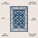 Modern Persian Vintage Moroccan Traditional  Area Rug