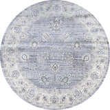 Modern Persian Vintage Moroccan Traditional Round Area Rug