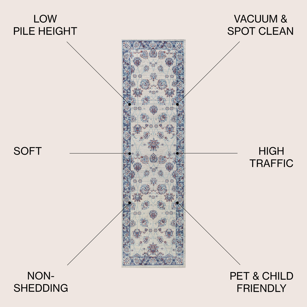 Modern Persian Vintage Moroccan Runner Rug