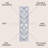 Modern Persian Vintage Moroccan Traditional Runner Rug