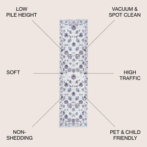 Modern Persian Vintage Moroccan Traditional Runner Rug