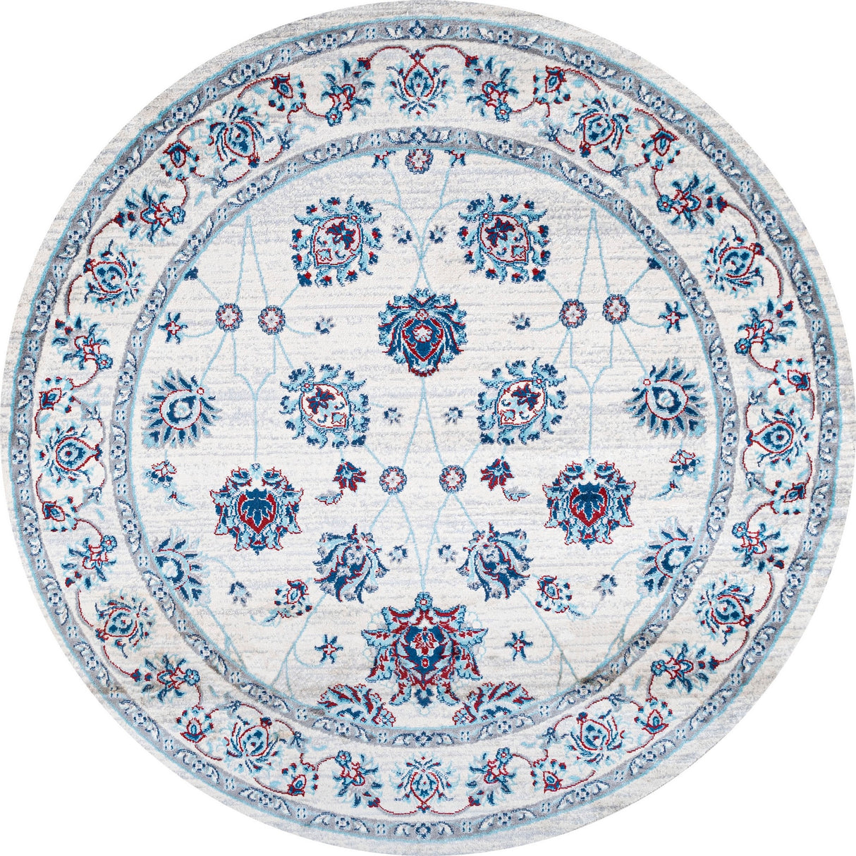 Modern Persian Vintage Moroccan Traditional Round Area Rug