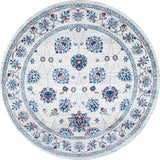 Modern Persian Vintage Moroccan Traditional Round Area Rug