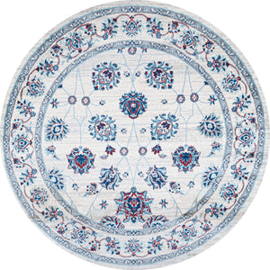 Modern Persian Vintage Moroccan Traditional Round Area Rug