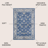 Modern Persian Vintage Moroccan Traditional  Area Rug
