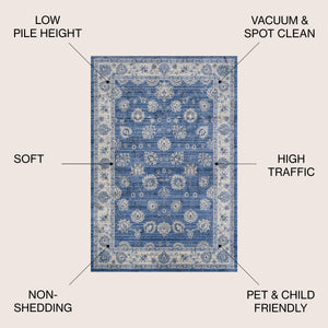 Modern Persian Vintage Moroccan Traditional  Area Rug