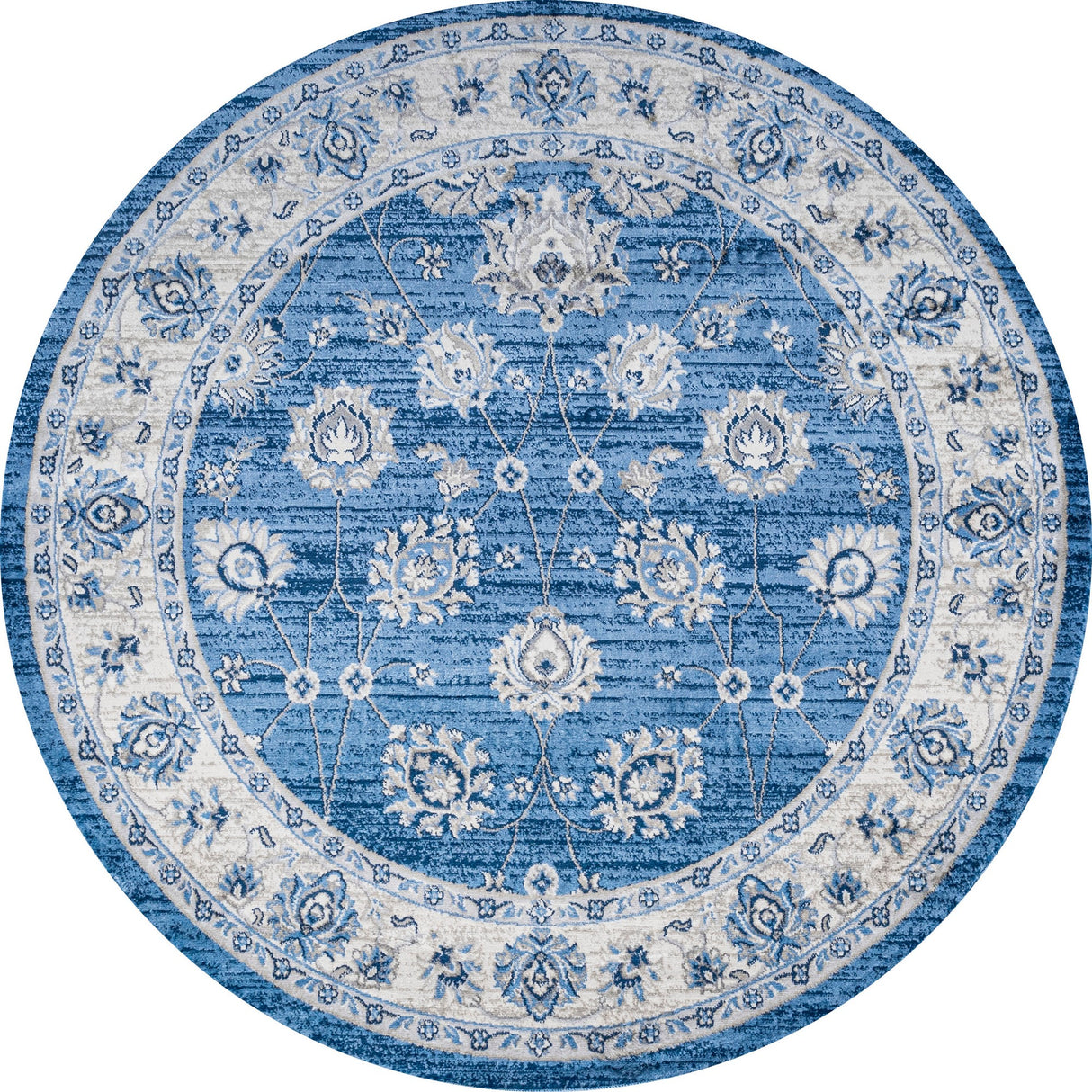 Modern Persian Vintage Moroccan Traditional Round Area Rug