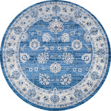 Modern Persian Vintage Moroccan Traditional Round Area Rug
