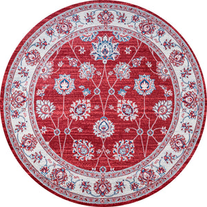 Modern Persian Vintage Moroccan Traditional Round Area Rug