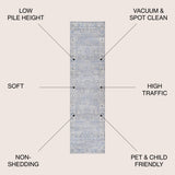 Modern Persian Vintage Moroccan Traditional Runner Rug